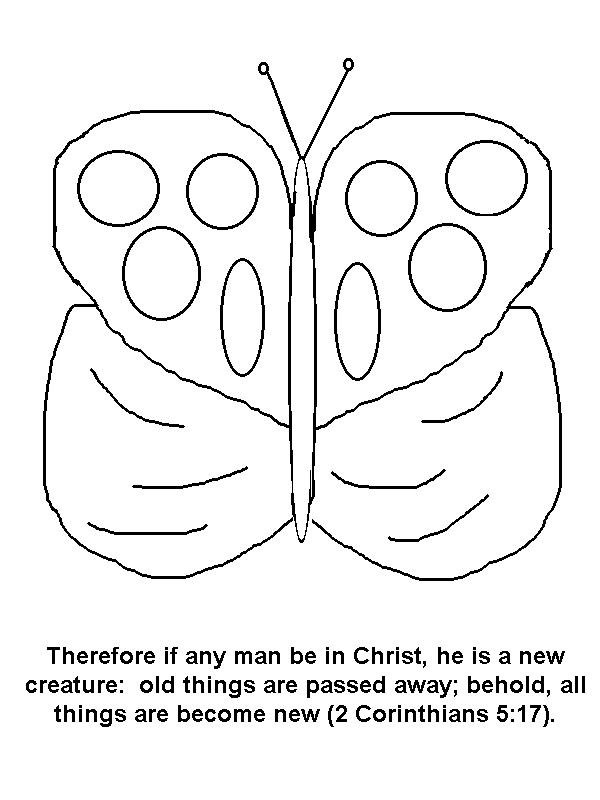 2 Corinthians 5:17 Coloring Page Therefore if any man be in Christ he is a new creature old things are passed away behold all things are become new