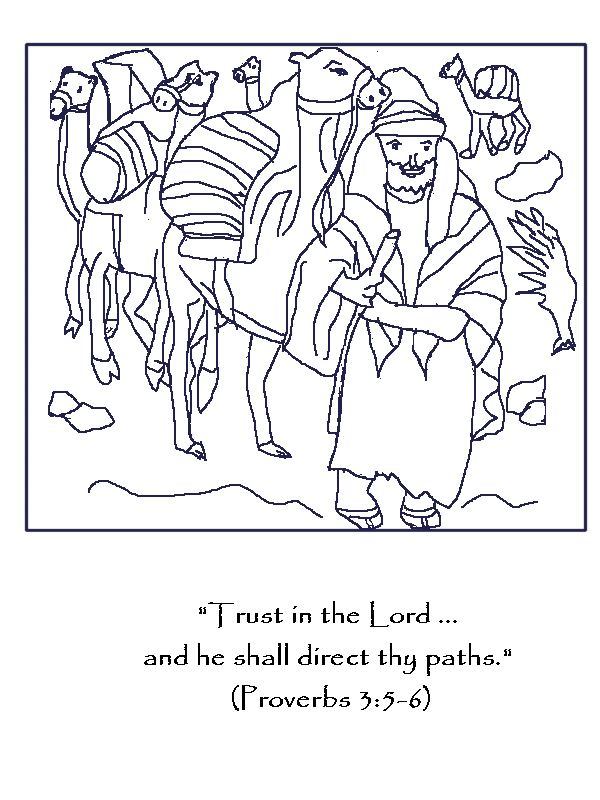 daily proverbs coloring pages - photo #11
