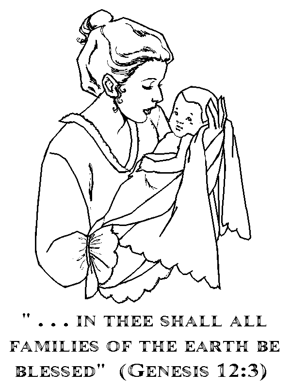 abraham bible story coloring pages - photo #35