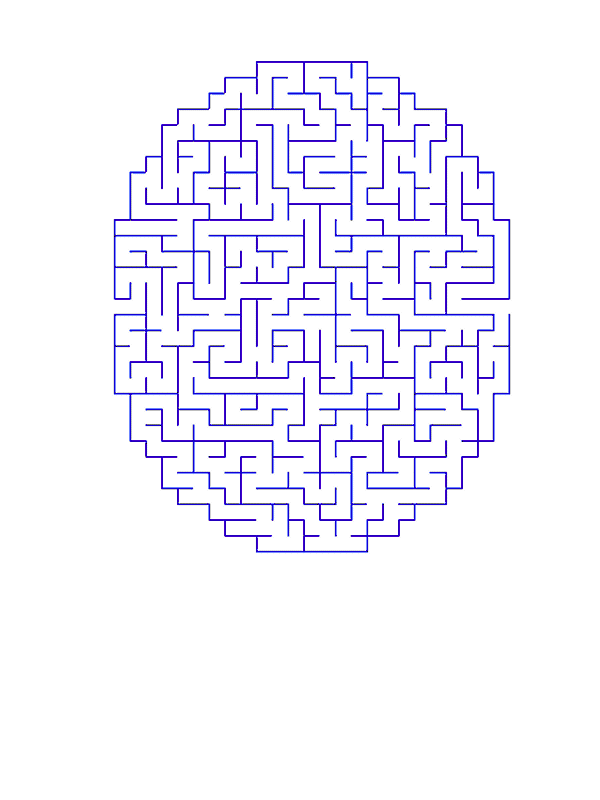 Oval Maze