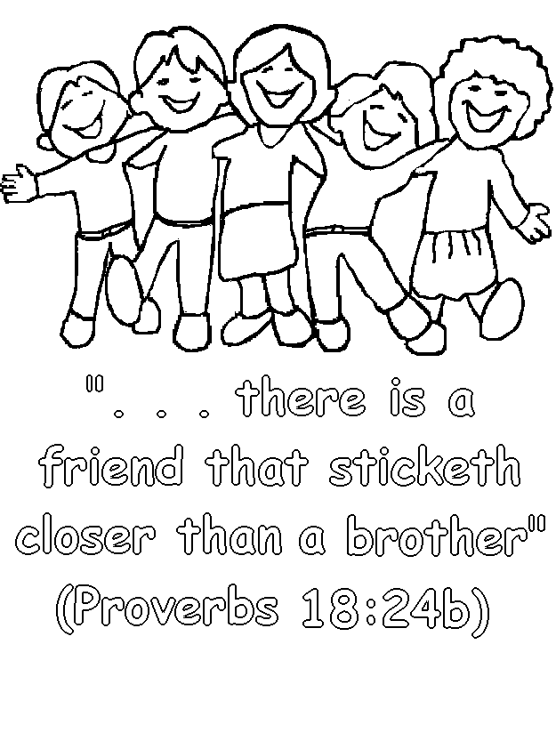 daily proverbs coloring pages - photo #3