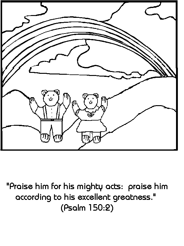 Psalm 150 2 Coloring Page Lorain County Free Net Children s Chapel