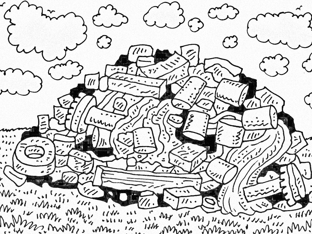 Real Power coloring page