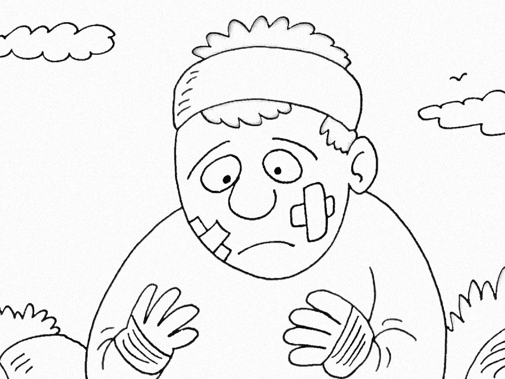 A Spot of Bother coloring page