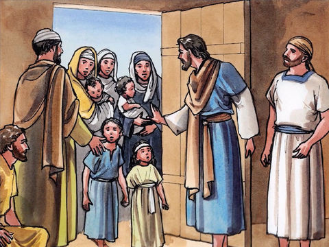 Mothers wanted their children to have a chance to see Jesus