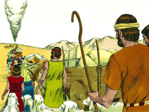The Israelites finally reached the border of the Promised Land