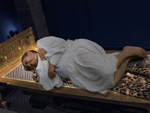 Back in the palace King Pharaoh quickly drifted off to sleep