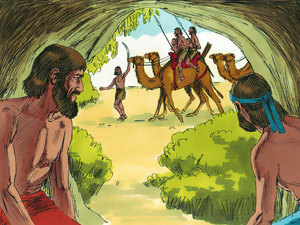 The Midianites would come riding on droves of camels and destroy the crops of Israel
