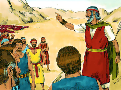 Moses urgently called together all the elders and the leaders of the people and told them all about the Covenant the Lord wanted to make with them