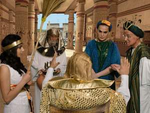 Pharaoh called for all the magicians and the wise men of Egypt to come
    to the palace