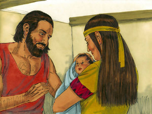 A man named Amram and a lady named Jochebed loved and trusted God and knew it was wrong to kill their new baby