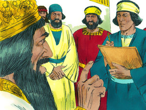 King Darius was so thankful that Daniel was safe that he wrote a proclamation to all the
people in his entire kingdom that they should listen to God because He is the true Living
God, and they should not pray or bow down to any other god or person including himself
