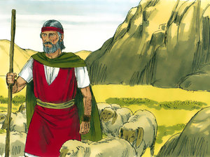 Moses first had to take the animals and tell Jethro that he had to leave