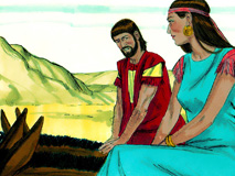 Abraham and Sarai - Free Bible Images
