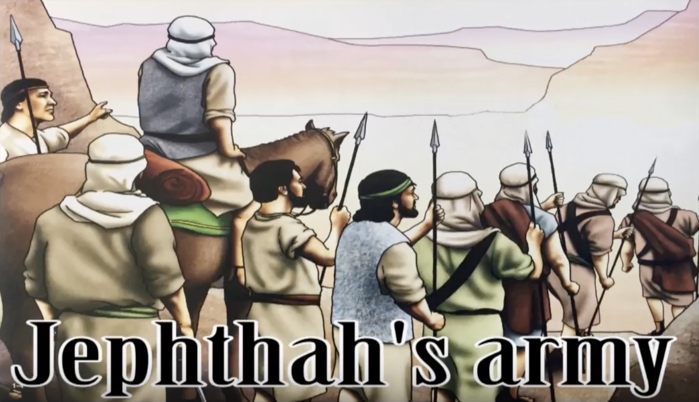 Jephthah and his army