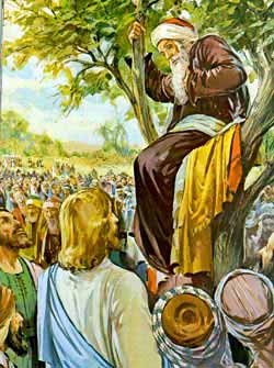 Zacchaeus Bible Craft