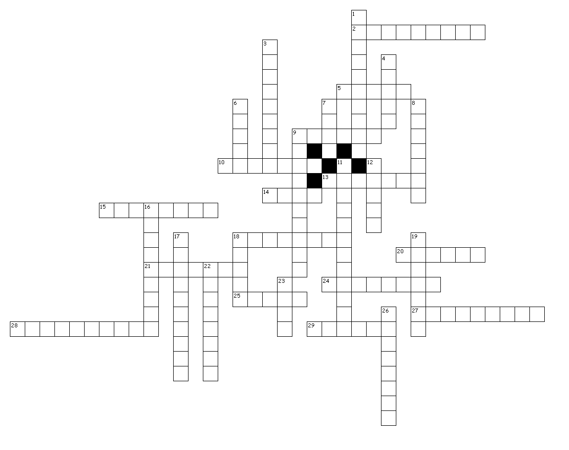 Golden Calf Goof-Off crossword puzzle