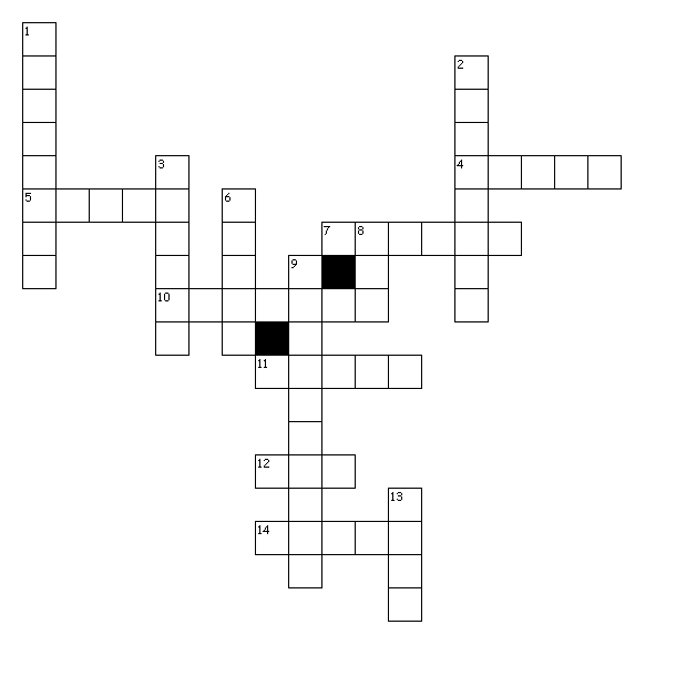 Snake Stake Crossword Puzzle