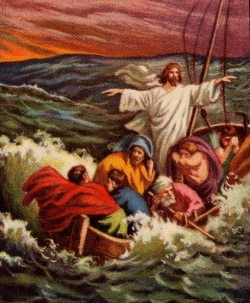 Jesus Calms the Storm Story Card