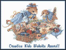 Creative Kids Website Award!